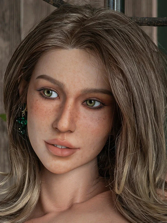 F97-Silicone Sex Doll Head| Real Lady Doll