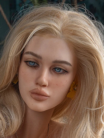 F93-Silicone Realistic Sex Doll Head Only| Real Lady Doll