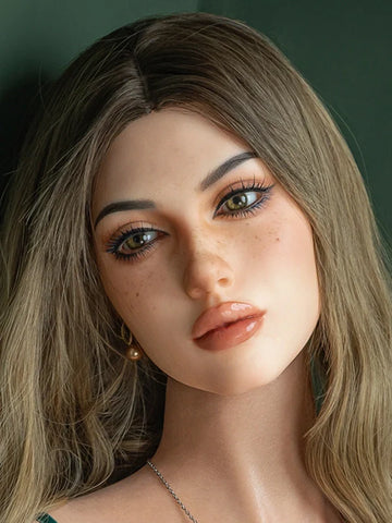 F92-Silicone Sex Doll Head| Real Lady Doll