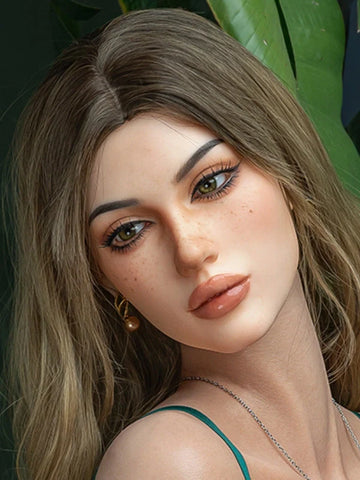 F92-Silicone Sex Doll Head| Real Lady Doll