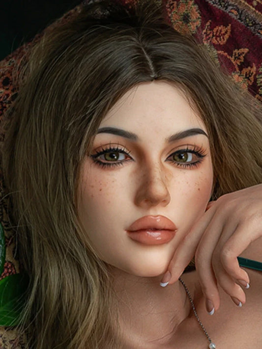F92-Silicone Sex Doll Head| Real Lady Doll