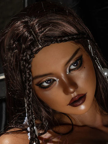 F94-ROS Silicone Sex Doll Head| Real Lady Doll