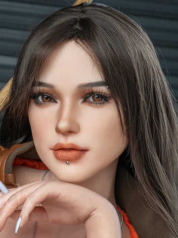 F91-Silicone Sex Doll Head| Real Lady Doll
