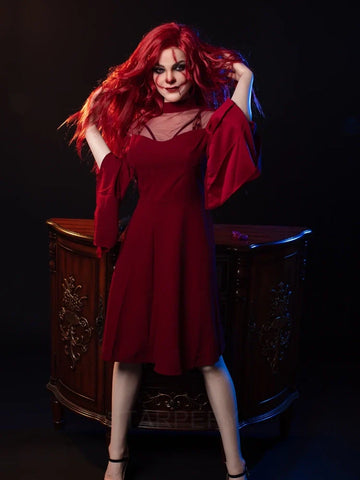 S673-169cm/5ft5 C Cup Leviathan Hollowen Theme Silicone Sex Doll｜Starpery Doll