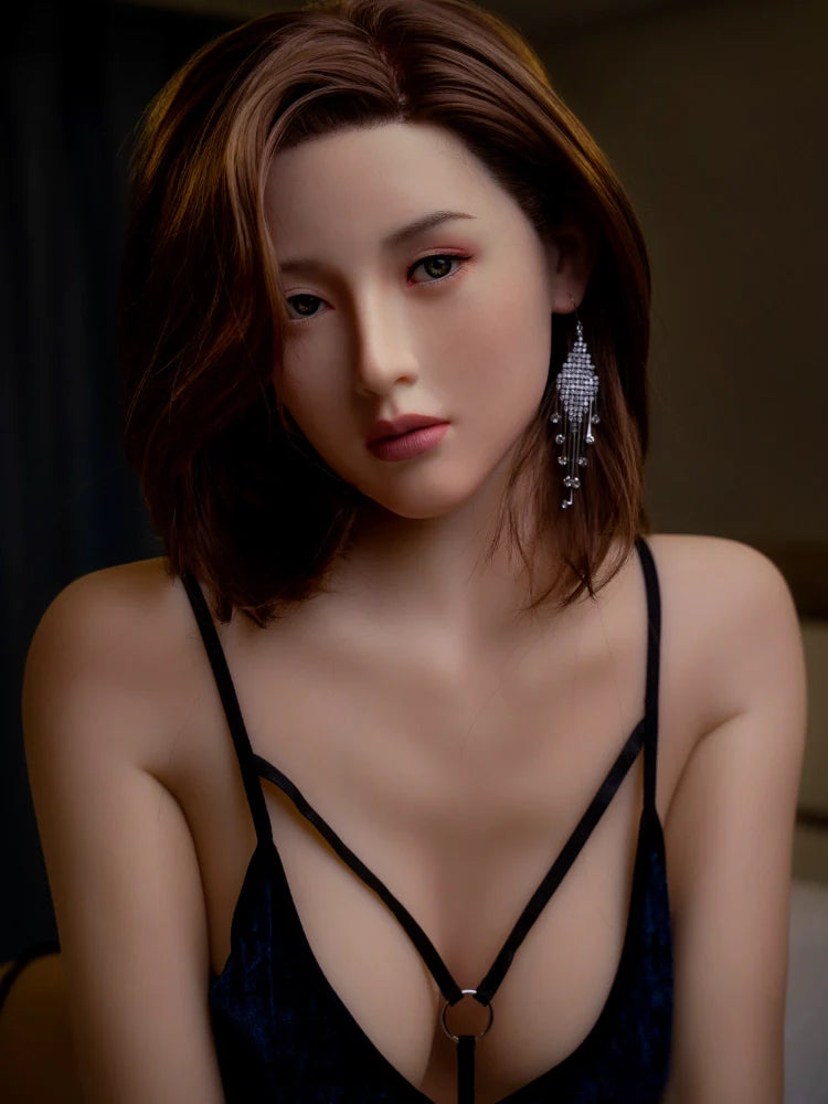 S548- 170cm(5.6ft) C Cup Silicone head with TPE Body Sex Doll丨ZELEX Doll