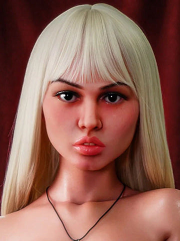 F513丨Angel Kiss Doll Head-Silicone Sex Doll Head