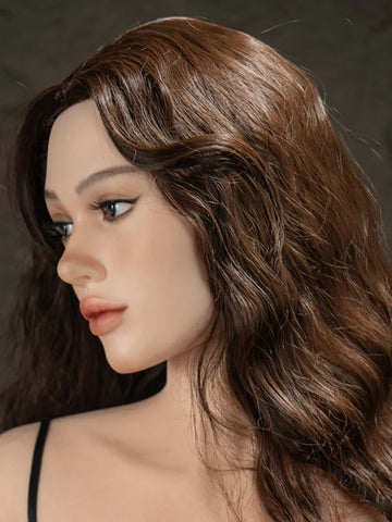 F90-Silicone Sex Doll Head| Real Lady Doll