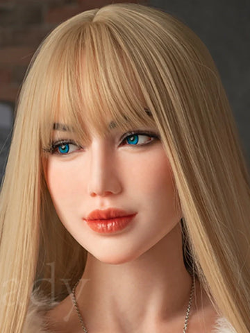 F89-Silicone Sex Doll Head| Real Lady Doll