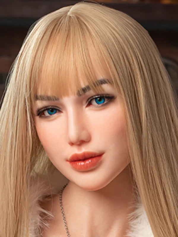 F89-Silicone Sex Doll Head| Real Lady Doll