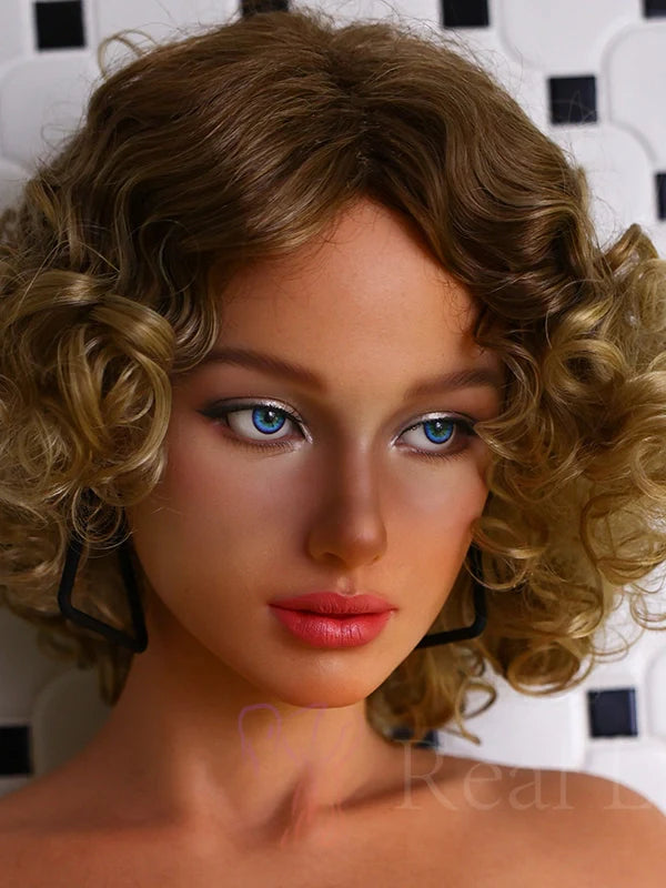 F78-ROS Silicone Sex Doll Head| Real Lady Doll