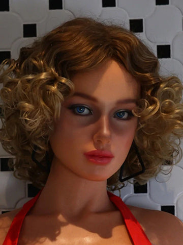 F78-ROS Silicone Sex Doll Head| Real Lady Doll