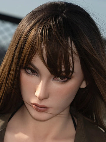 F86- Silicone Sex Doll Head| Real Lady Doll