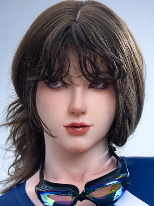 F85-Silicone Sex Doll Head| Real Lady Doll