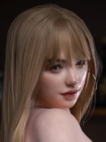 F84-Silicone Sex Doll Head| Real Lady Doll