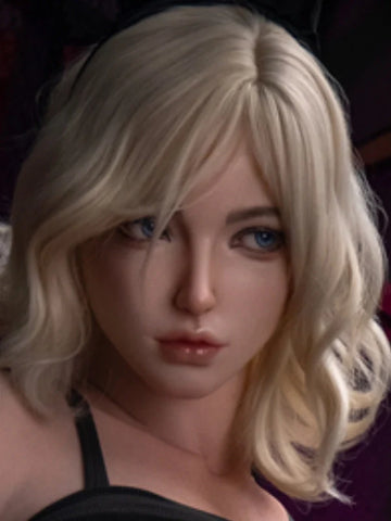 F82-Silicone Sex Doll Head| Real Lady Doll