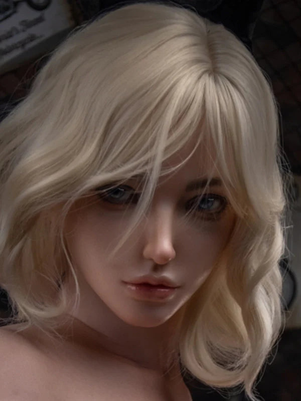 F82-Silicone Sex Doll Head| Real Lady Doll