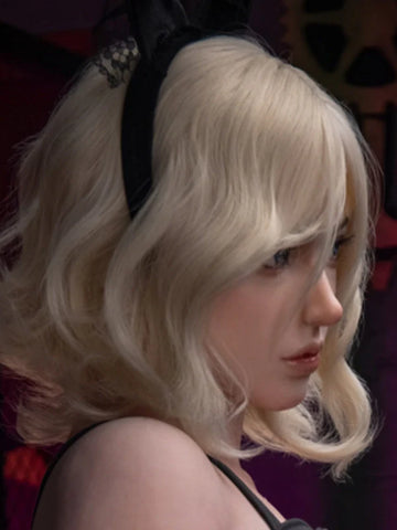 F82-Silicone Sex Doll Head| Real Lady Doll