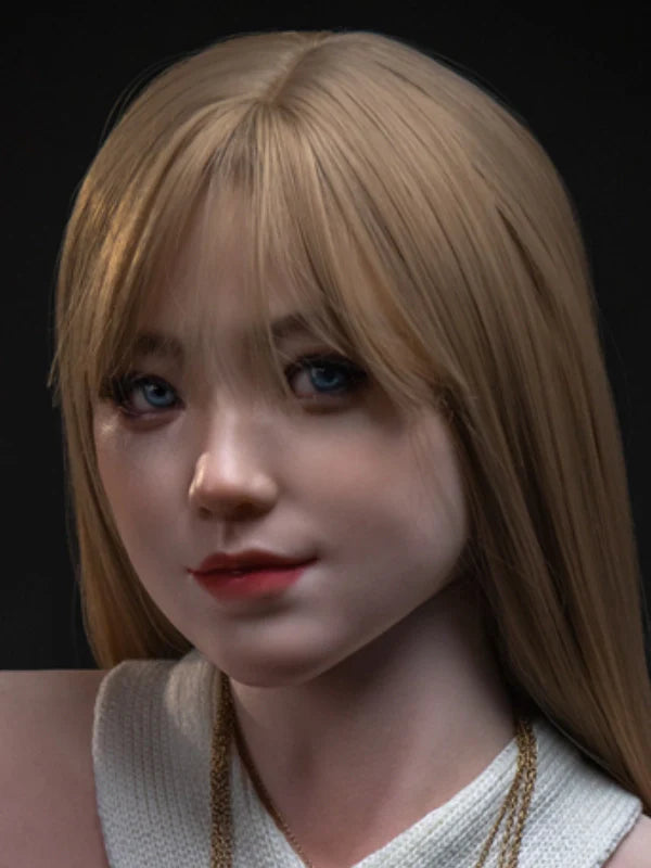 F81-Silicone Sex Doll Head| Real Lady Doll