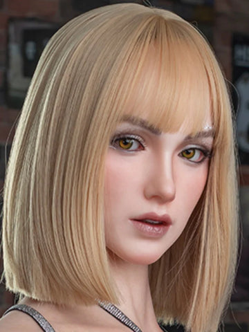 F80-Silicone Sex Doll Head| Real Lady Doll