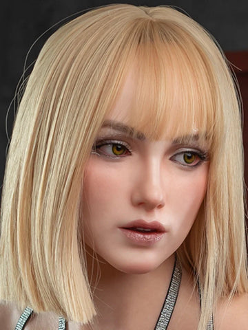 F80-Silicone Sex Doll Head| Real Lady Doll