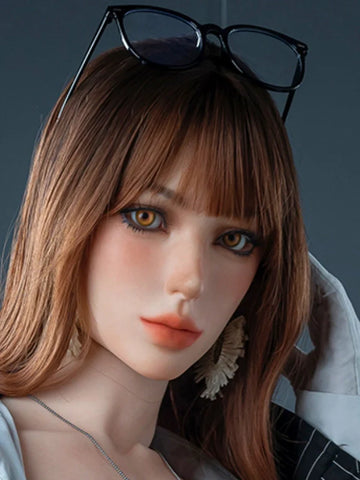 F79-Silicone Sex Doll Head| Real Lady Doll