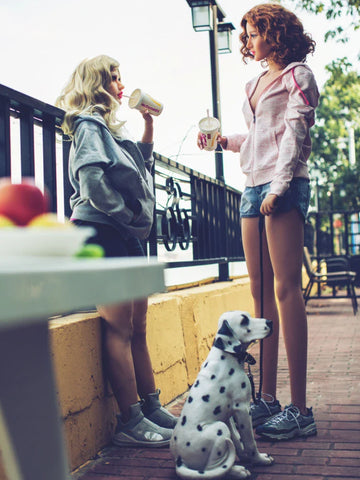 S52-175cm(5ft7)-39.8kg A Cup Esther Small Breast TPE Sex Doll |Climax Doll