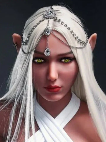 F357 【Irontech Doll Head】 TPE Oral Sex Doll Head Elf