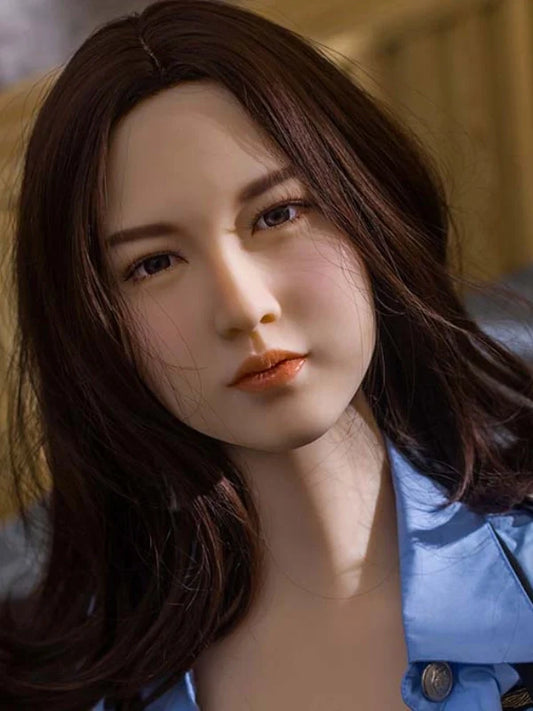 F143-Silicone Sex Doll Head ｜Qita Doll head