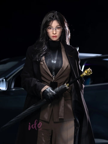 S4168—170cm/5.6ft-38kg F Cup ROS Silicone Realistic Asian Sex Doll Celebrity【Weight Reduction】| IDO Doll