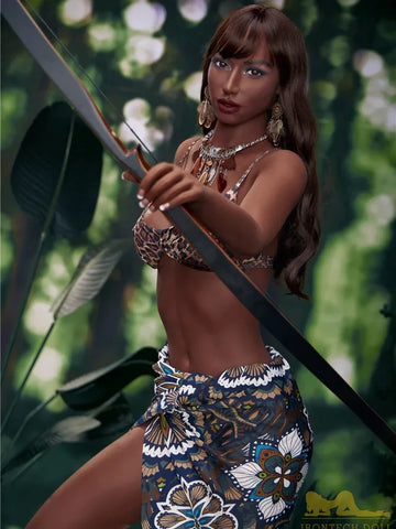 S1402-Zara ebony Sex Doll｜Irontech Doll-175cm(5.7ft) E Cup