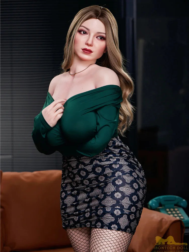 S1108-Maria MILF Big Tits Silicone Sex Doll｜Irontech Doll-162cm/5ft3 I Cup
