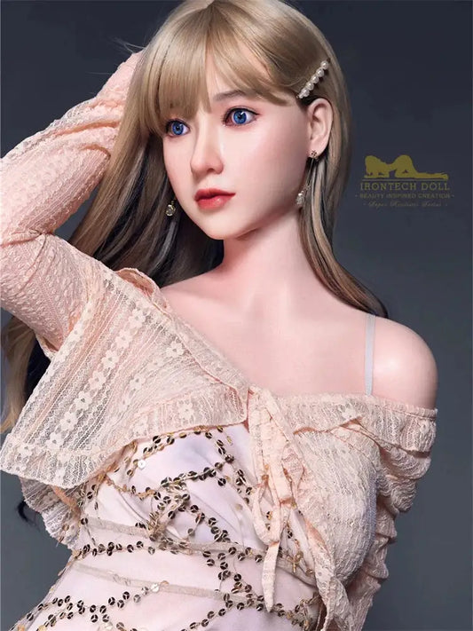 S1070-CandyFlat Chest  Japanese Silicone Sex Doll  ｜Irontech Doll-152cm/5ft A Cup