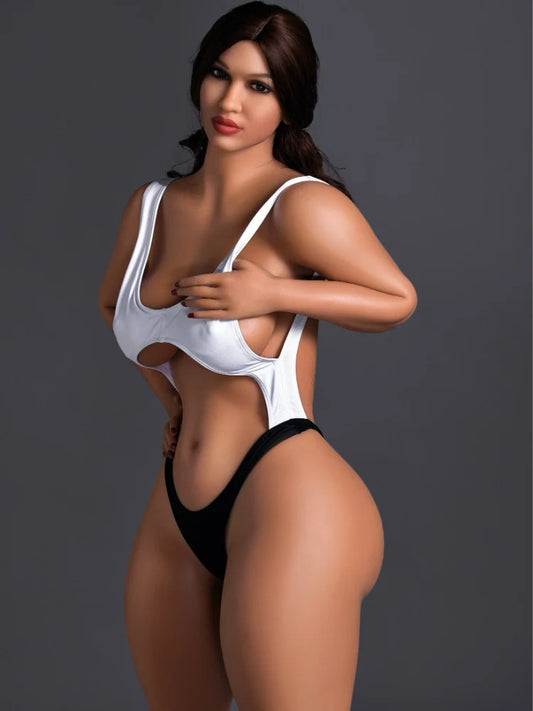 S1032-Big Round Ass Curvy TPE Sex Doll | Irontech Doll-156cm E Cup