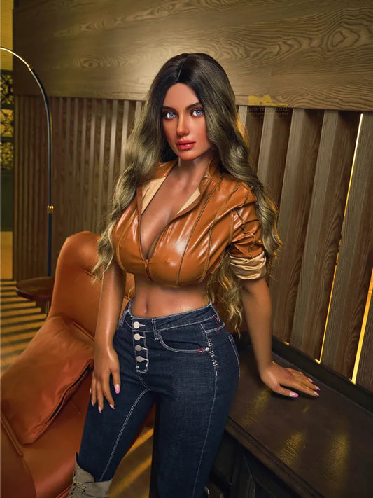 S1130-Luna Black Life Size Silicone Sex Doll｜Irontech Doll-165cm G Cup