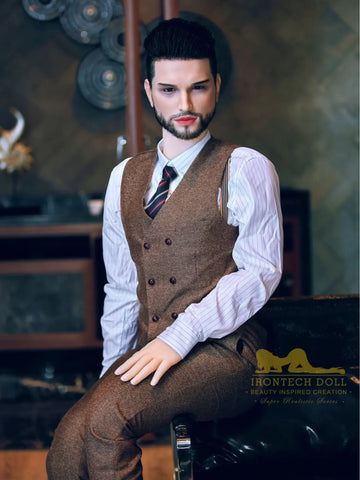 S1497-Femboy Male Sex Doll-Irontech Doll-162cm(5ft3)-49kg