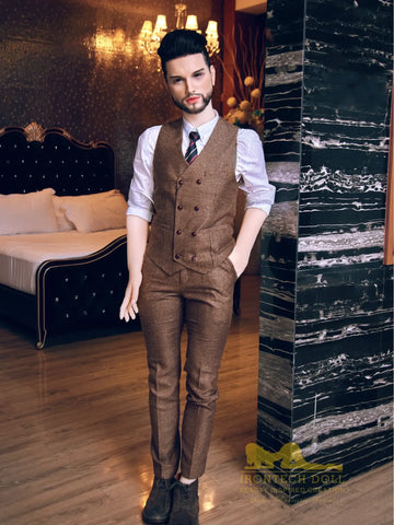 S1497-Femboy Male Sex Doll-Irontech Doll-162cm(5ft3)-49kg
