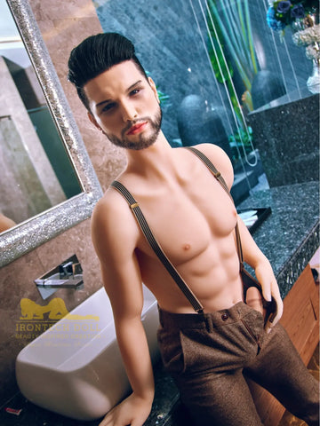 S1497-Femboy Male Sex Doll-Irontech Doll-162cm(5ft3)-49kg