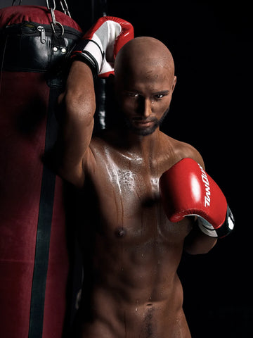 S1009-Guy TPE Best Black Male Sex Doll - Irontech Doll-175CM/5ft8-50kg