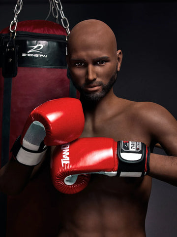 S1009-Guy TPE Best Black Male Sex Doll - Irontech Doll-175CM/5ft8-50kg