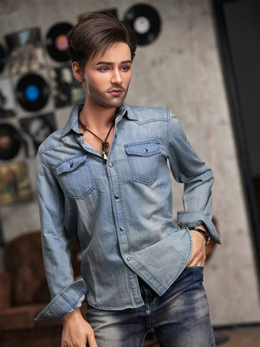 S1065-Silicone Male Sex Doll-Irontech Doll-170cm/5ft7-38kg