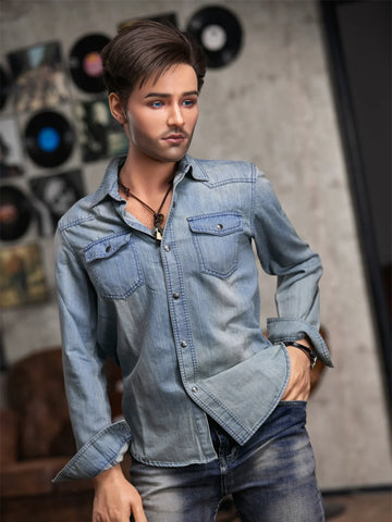 S1065-Silicone Male Sex Doll-Irontech Doll-170cm/5ft7-38kg