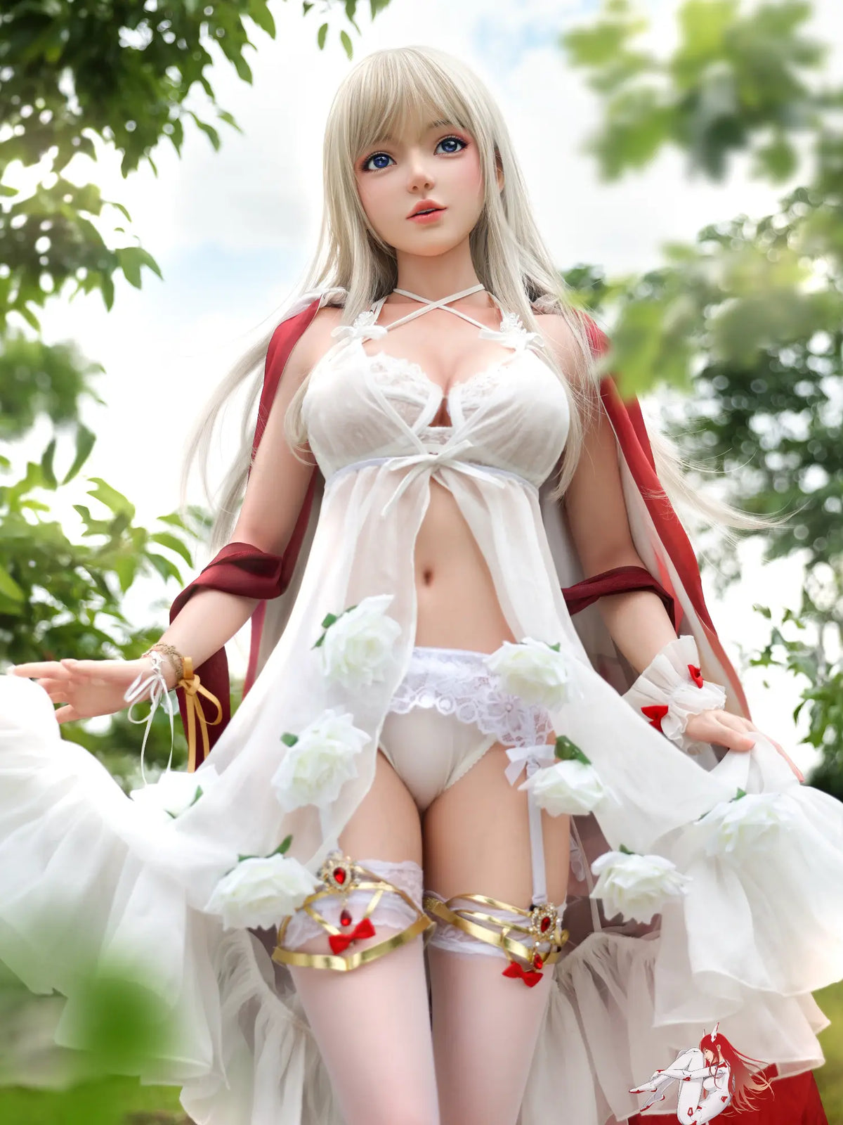 S530- 150cm(4ft11)-25kg D Cup Silicone ROS Asian Japanese Mini Sex Doll丨Doll senior