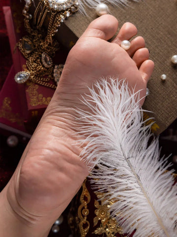 M71- New Silicone Vajankle Foot with Built-in Tunnel for Men