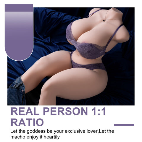 H241-BBW Human Size Torso Big Breast Sex Doll |xingse-103lb/48.42inch