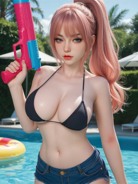S2194-Silicone japanese life size Sex Doll丨SY Doll-164cm(5.4ft) 36kg D Cup