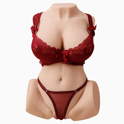 H246-BBW Big Boobs Realistic Torso Sex Doll Male Masturbator Adult Toy|xingse-16.09lb