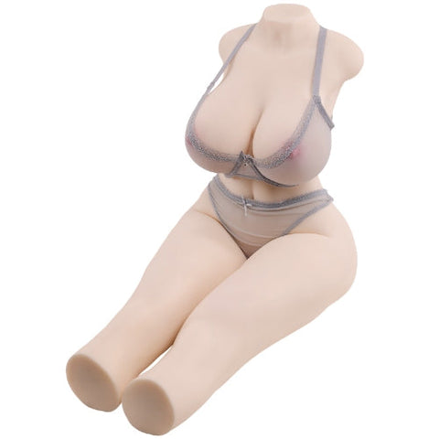 T32-(18.5kg) Bambola del sesso del busto realistica con seni grandi
