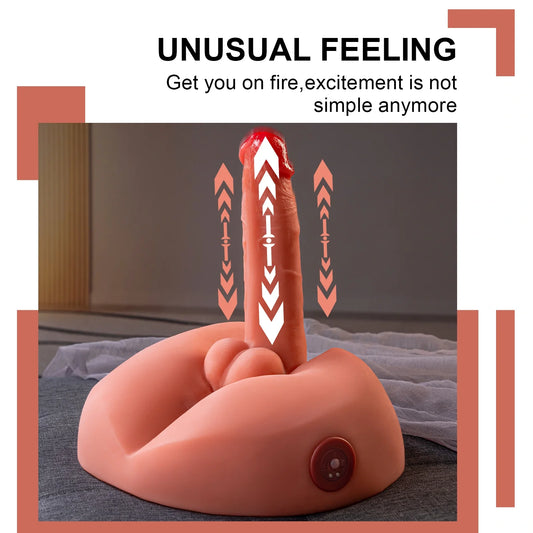 M236-Dildo Male Rechargeable Sex Doll  Electric Ass Torso|xingse-7.05lb 7.87″