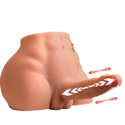 M239-Electric Male Ass Torso Adult Toys|xingse-9.56lb 6.88″ Dildo