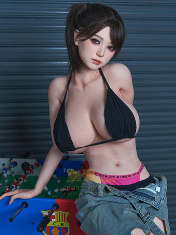 S2113-Asian Silicone Sex Doll | Irontech Doll-158cm/5ft2-35kg G Cup